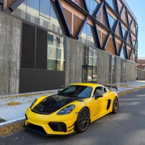 Alternative view of 2023 Porsche 718 Cayman GT4 RS Coupe 2D